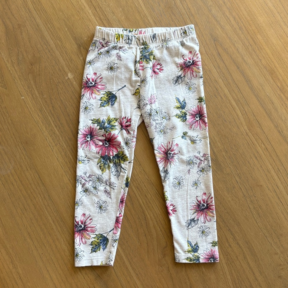 Gap Floral Print Kids Leggings